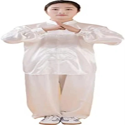 Adult Traditional Tai Chi Uniform Lightweight Stretchy Wushu Suit