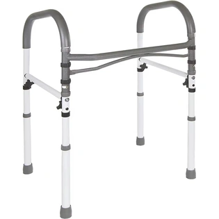 Bathroom Safety Toilet Rail - Adjustable Toilet Safety Frame Medical Handrail