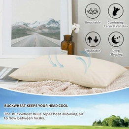 Breathable for Cool Sleep, Cervical Support for Back and Side Sleepers