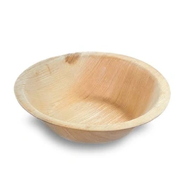 ARECA LEAF BOWL- 6 INCH ROUND