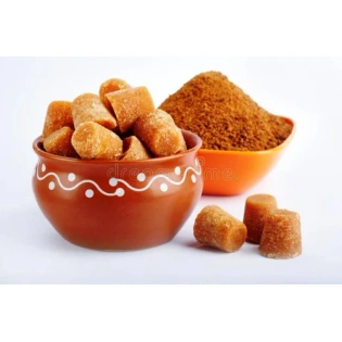 Natural Organic Sugarcane Jaggery Cubes