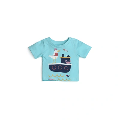 NAVAL BOAT BOYS TSHIRT