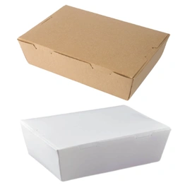 Paper Meal Box Side Lock