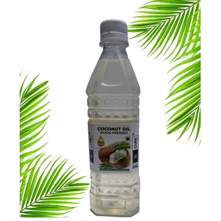 COCONUT OIL WOOD PRESSED 500 ML