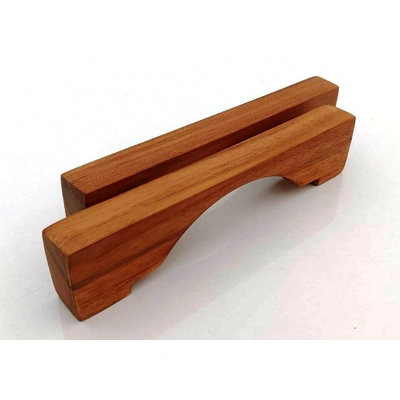 Interior HUT 3 Natural Teak Wooden Handle, Solid Teak Wood for Wardrobe , Kitchen cabinet Handles, Cabinet Handles, Drawers Handles, Pull Handle, Doors Handle