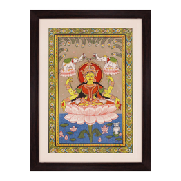 Gonasika Orissa Pattachitra – Lakshmi