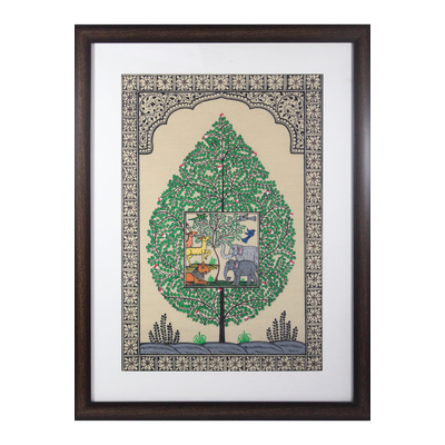 Gonasika Orissa Pattachitra Tree of Life Painting