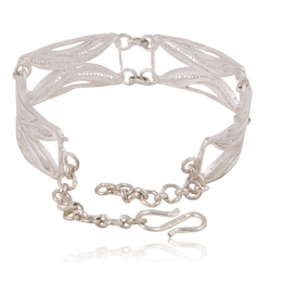 Gonasika Bandhan - Silver Filigree Bracelet