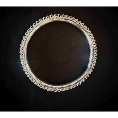 Gonasika Kundali - Silver filigree bangle