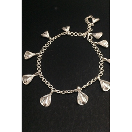 Gonasika Silver Linings Pankhuriyan Silver Filigree Handmade Bracelet