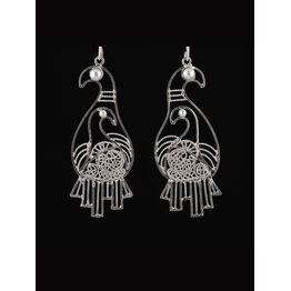 Gonasika Peacock Earrings