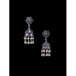 Gonasika Pearl Jhumkas