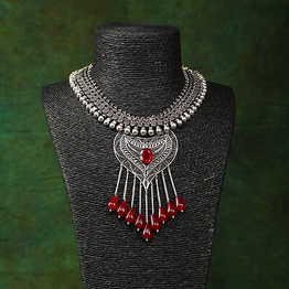 Gonasika Jodha Silver Necklace