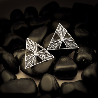 Gonasika Mandisa Silver Earrings Studs