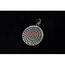 Gonasika Small Round Zanjeera Pendant