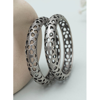 Gonasika Nishka Oxidised Bangles