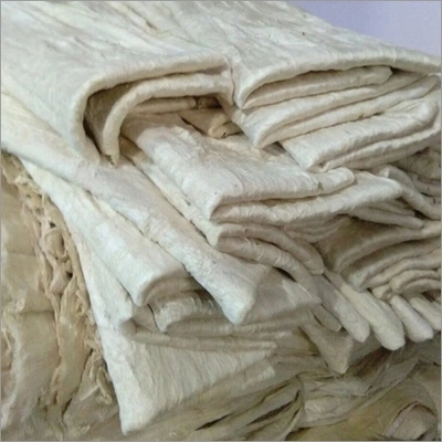 CACOON FLOSS RAW SILK SHEET