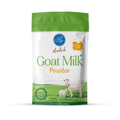 Aadvik Goat Milk Powder | Freeze Dried 100% Pure & Natural 200gms