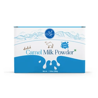 Aadvik Camel Milk Powder | Freeze-Dried Pure & Natural 20gms x10 | 200 gms