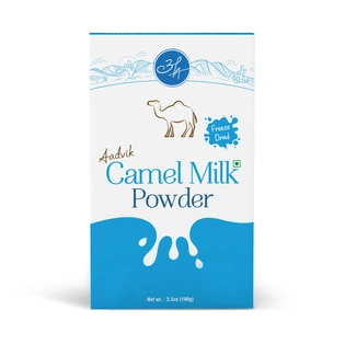 Aadvik Camel Milk Powder | Freeze-Dried Pure & Natural 20gms x 5 |100gms