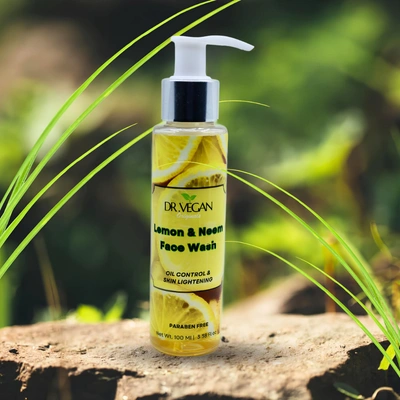 Lemon & Neem Face Wash | Deep Cleanses Skin | Removes Oil - 100 ml