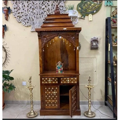 Wooden Two Door Temple