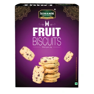 Premium Fruit Biscuit Cookies