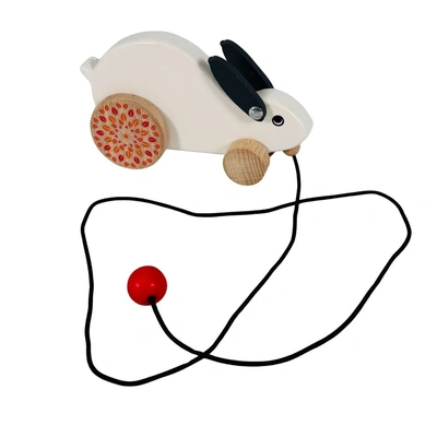 Wooden Push and Pull Toy - Rabbit