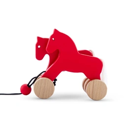 Wooden Push and Pull Toy - Horse