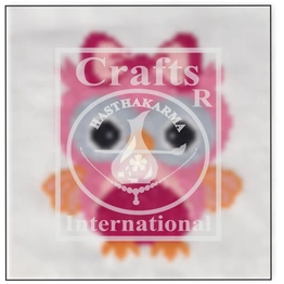 Owl Big Cross Stitch Kit for Children