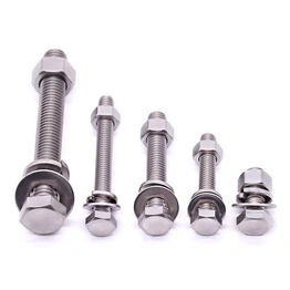 Hex Bolt With Inserted PL&SP Washher