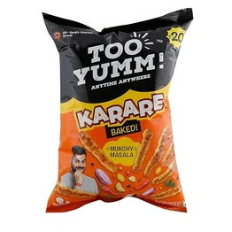 Too Yumm Karare Chips - Munchy Masala, Vegetable Chip, 75 Gram