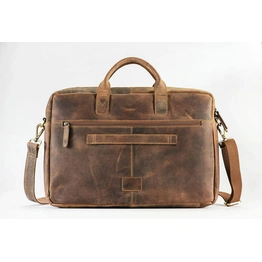 Leather Laptop Bag | Genuine Leather Briefcase for Office