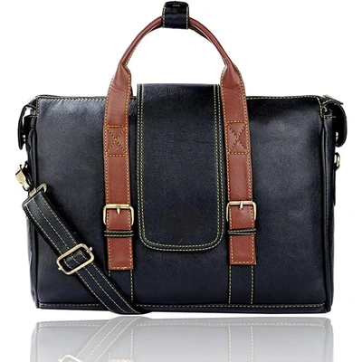 Stylish Leatherette Laptop Messenger Bag Durable & Affordable for Professionals