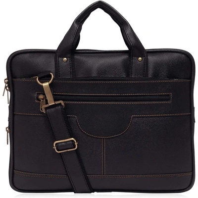 Elegant Leatherette Laptop Bag - Affordable Luxury for Professionals