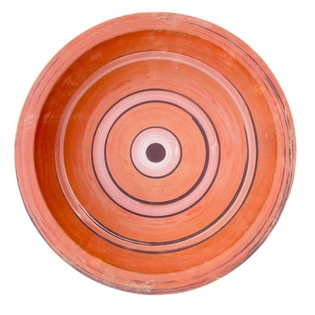 Earthen kneading bowl/Plate, Atta Parat