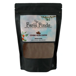 Authentic Coorg Filter Coffee : Strong Blend with 80% COFFEE & 20% Chicory