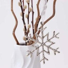 BRILLANCE SNOWFLAKE DECORATION - S