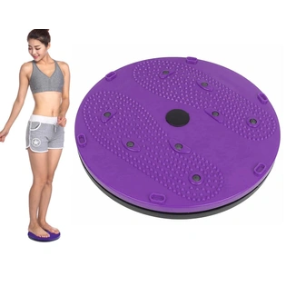 Tummy Twister Acupressure Twister (Magnets) Useful for Figure Tone-up Magnetic Twisting Machine Tummy Twister-Abdominal Trimmer-Waist Trimmer-Abs Exerciser-Body Toner-Fat Buster (Multicolor)