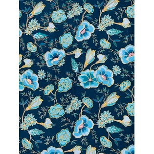 100% Viscose Natural crepe Position Printed Fabric