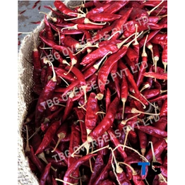 Authentic Red Dry Chilli Pepper S 4/S 334 Sannam Chilli; Superior Quality; Bulk Supply; Best Prices; Whole; With Stem; Without Stem;