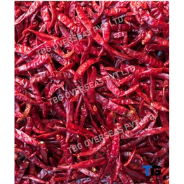 Whole S 12 Sannam Chillies; Superior Quality, Bulk Supply, Best Prices; With Stem; Without Stem;