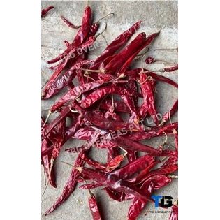 Whole S 14 Teja Chillies; Superior Quality, Bulk Supply, Best Prices; With Stem; Without Stem;