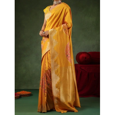 FAMOUS INDIAN LUXURY SILK SAREE