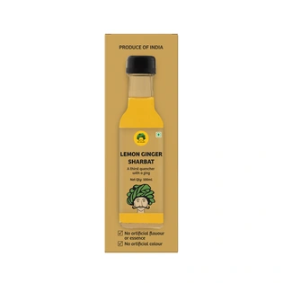 Mini lemon ginger syrup (100 ml)