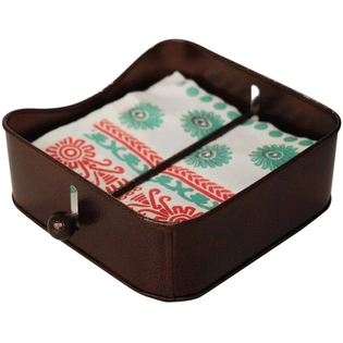 NAPKIN HOLDER BROWN