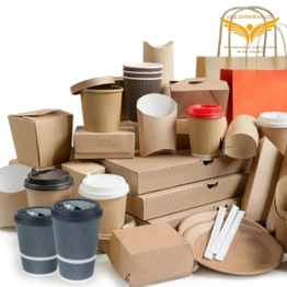 🥤 Cups (hot/cold) 🍴 Plates (dinner/dessert/snack) 🛍️ Bags (shopping/gift/packaging) 🍴 Cutlery 🥘 Bowls (soup/salad/snack) 📦 Containers 🍽️ Tableware 📦 Customizable Packaging Boxes