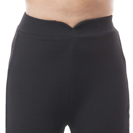 Black Lycra Blend Trousers