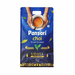 Pansari Udaya Premium CTC Dust Chai 1 Kg Strong Kadak Assam Tea with Rich Flavor and Aroma Perfect for Milk Tea and Masala Chai, Chaipatti Asam tea, Dhaba tea