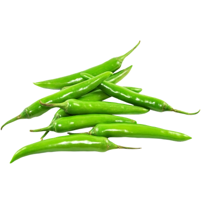 Fresh Green Chillies